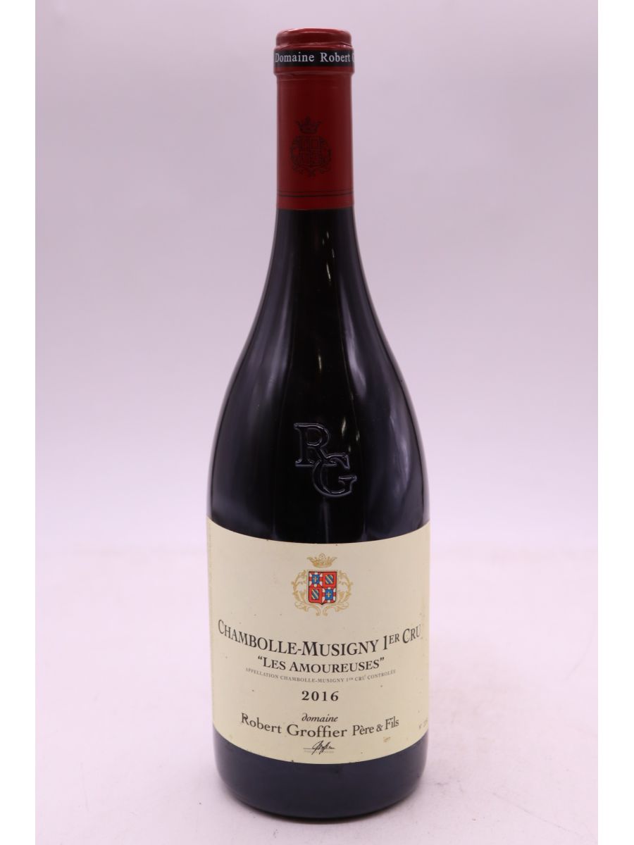 photo du vin Robert Groffier Chambolle Musigny 1er Cru les Amoureuses 2016