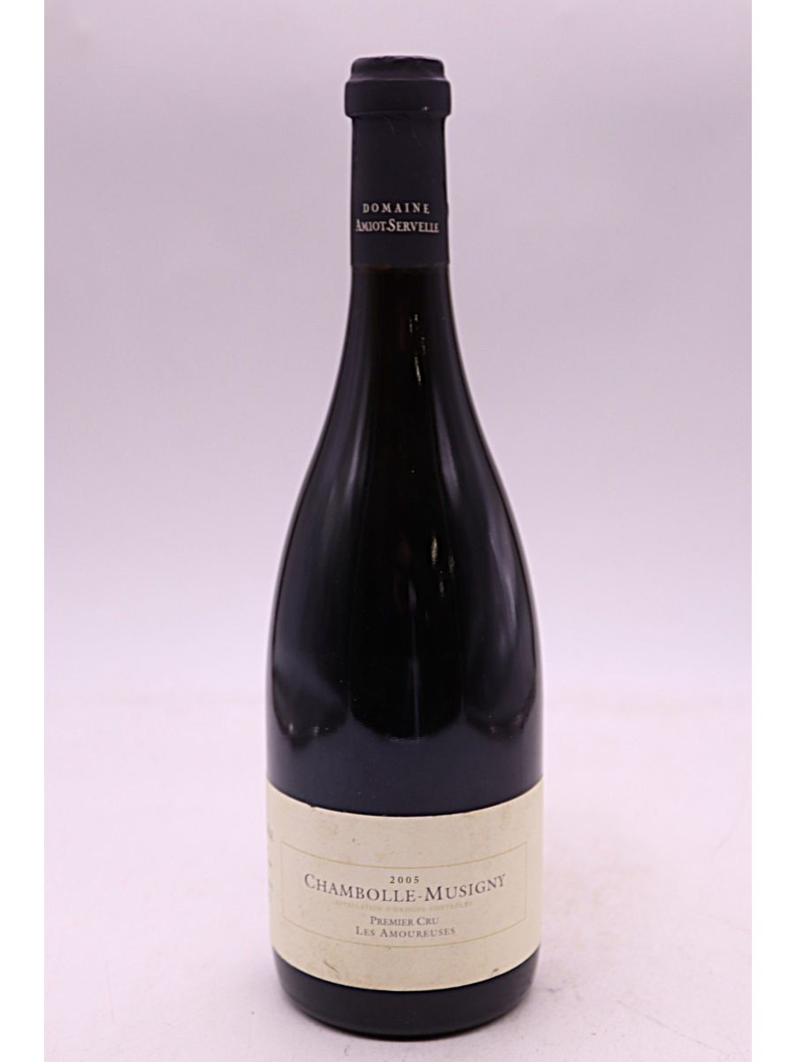 photo du vin Amiot Servelle Chambolle Musigny 1er Cru les Amoureuses 2005