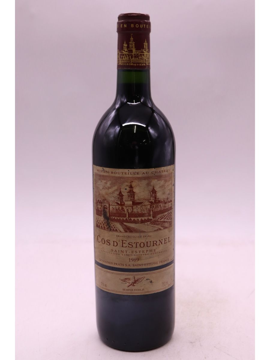 photo du vin Cos d’Estournel 1989