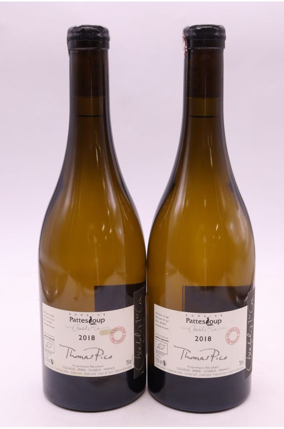 Pattes Loup Chablis 1er cru Butteaux Mise Tardive 2018