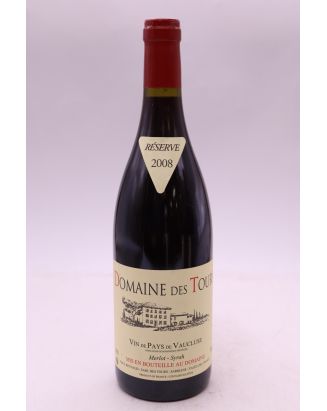 Domaine des Tours Merlot Syrah 2008