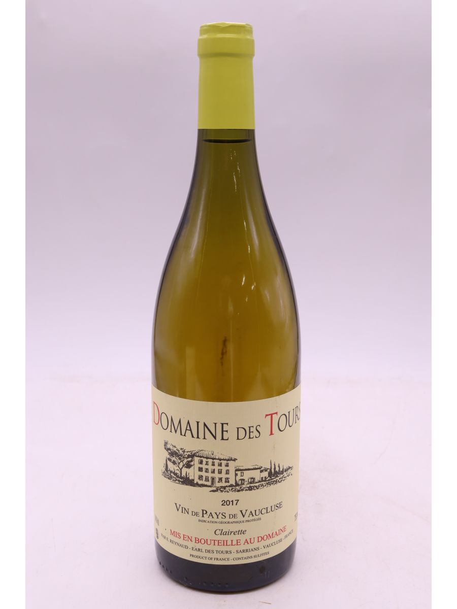 illustration du vin Domaine des Tours Clairette 2017