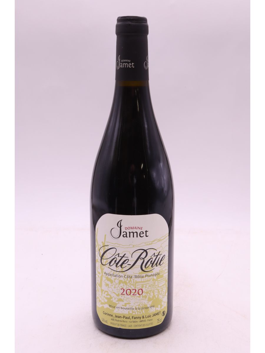 photos du vin Jamet Côte Rôtie 2020
