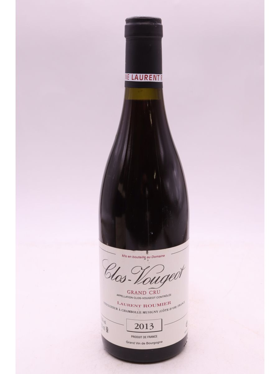 image du vin Laurent Roumier Clos Vougeot 2013
