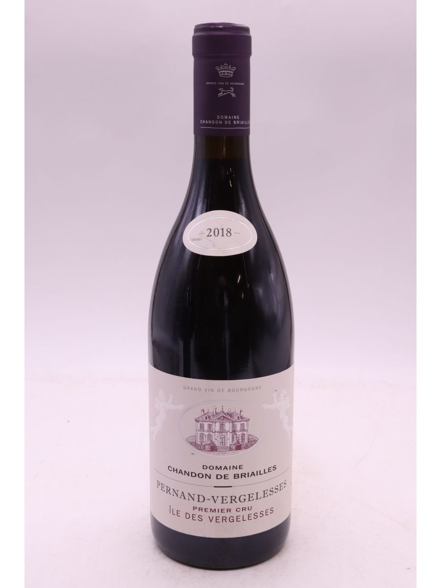 image du vin Chandon de Briailles Pernand Vergelesses 1er Cru Ile de Vergelesses 2018 Rouge