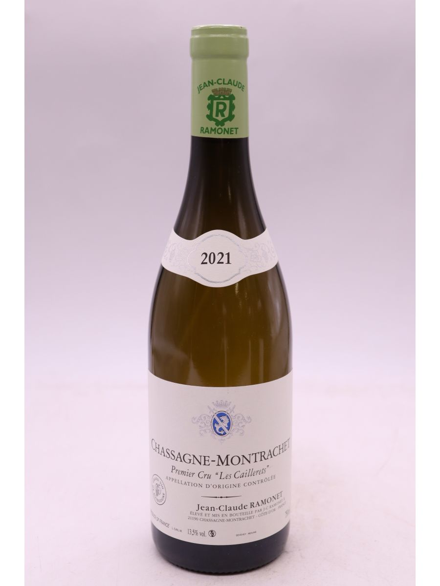 capture du vin Ramonet Chassagne Montrachet 1 Cru les Caillerets 2021