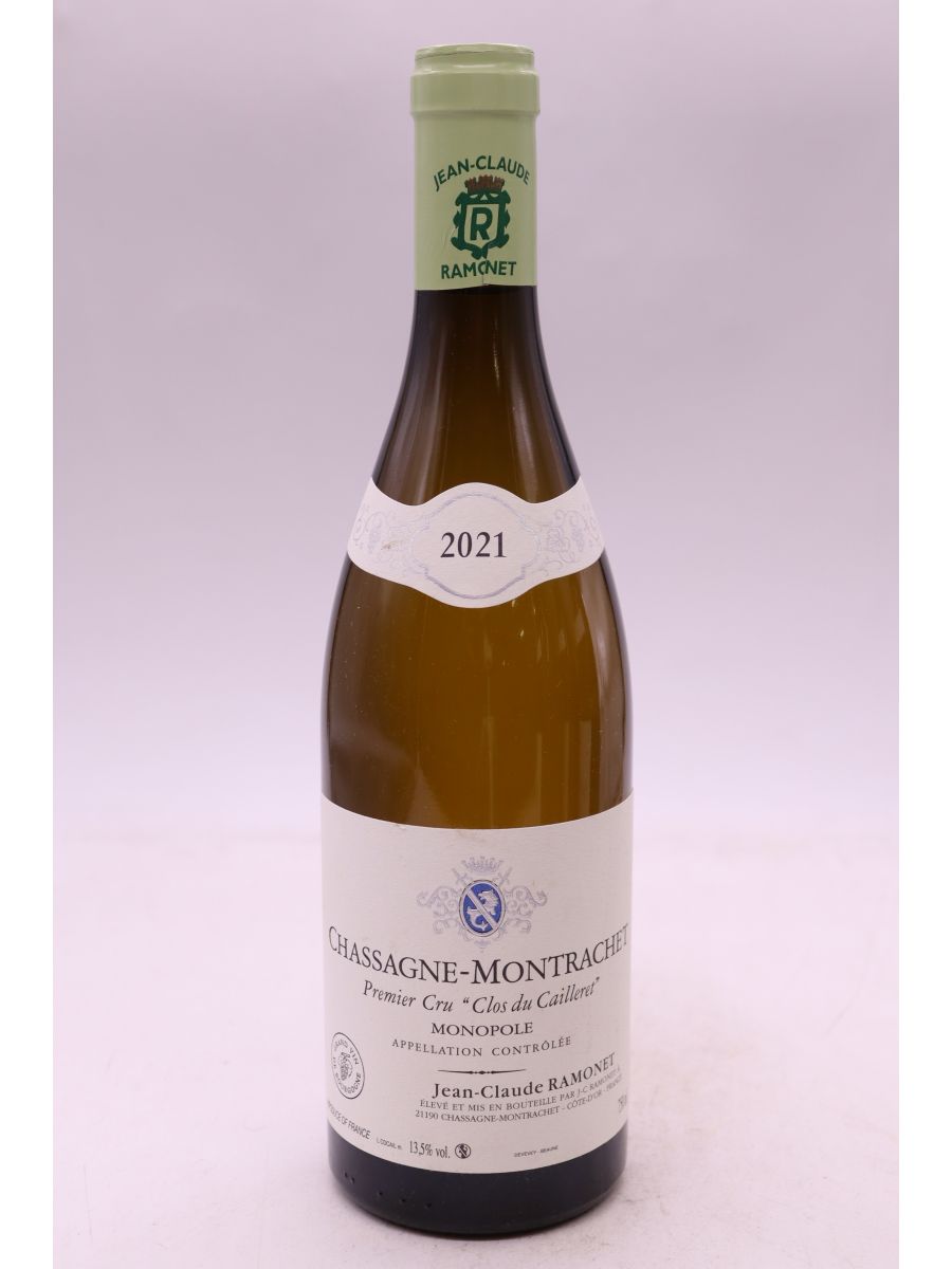 photo du vin Ramonet Chassagne Montrachet 1 Cru Clos du Cailleret 2021