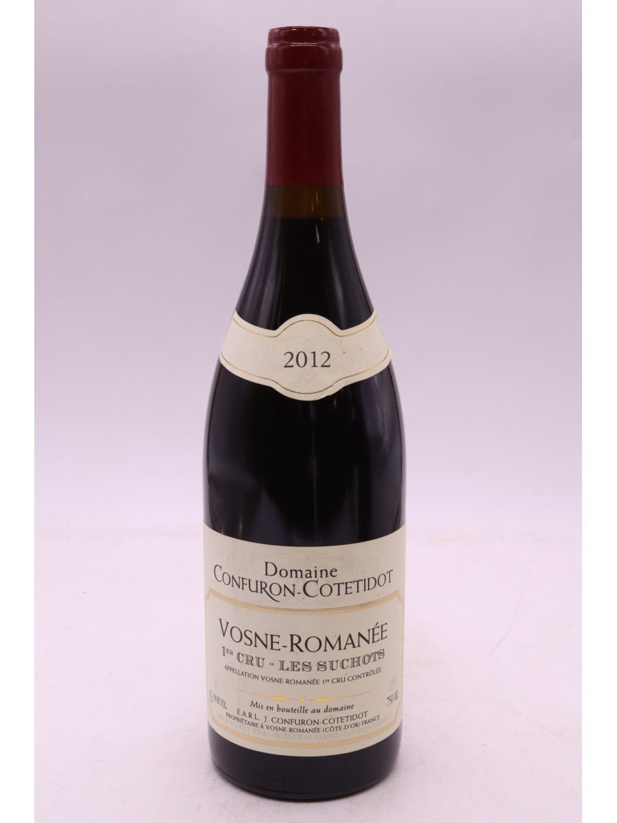photos du vin Confuron Cotetidot Vosne Romanée 1er Cru les Suchots 2012