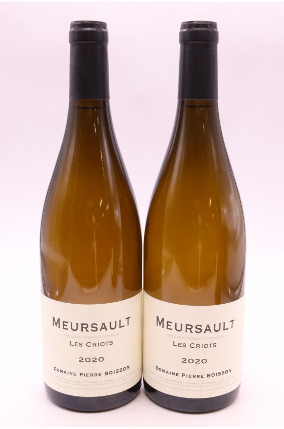 Pierre Boisson Meursault Les Criots 2020