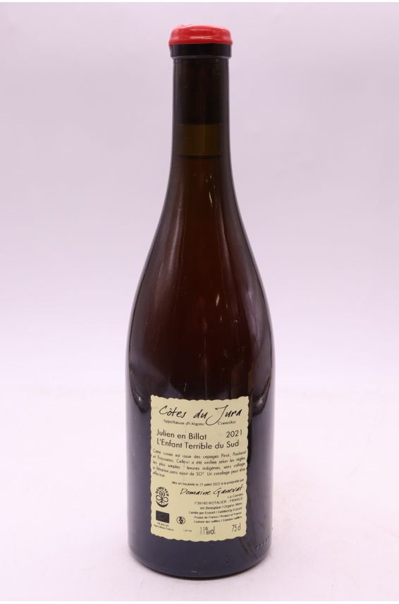 Jean François Ganevat Côtes du Jura Pinot Noir Julien en Billat l'Enfant Terrible du Sud 2021
