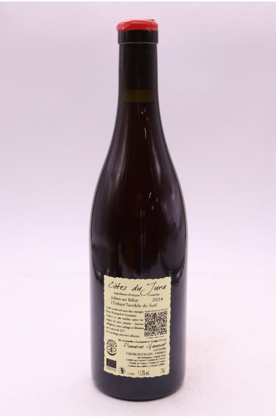 Jean François Ganevat Côtes du Jura Julien en Billat l'Enfant Terrible du Sud 2024