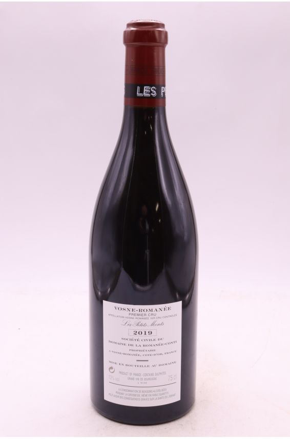 Romanée Conti Vosne Romanée 1er cru Les Petits Monts 2019
