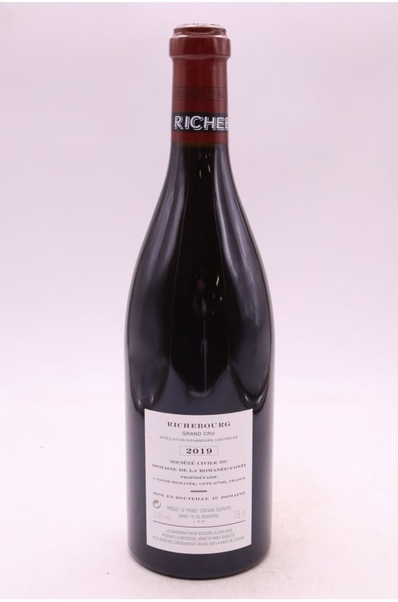 Romanée Conti Richebourg 2019
