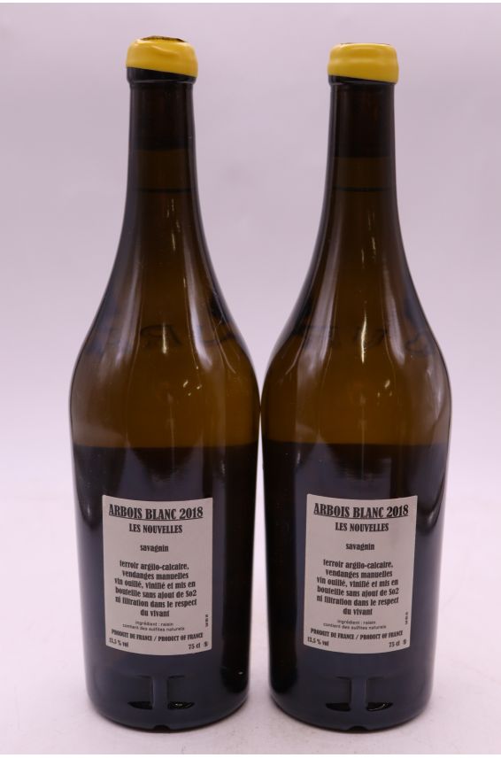 Renaud Bruyere & Adeline Houillon Arbois Savagnin Les Nouvelles 2018