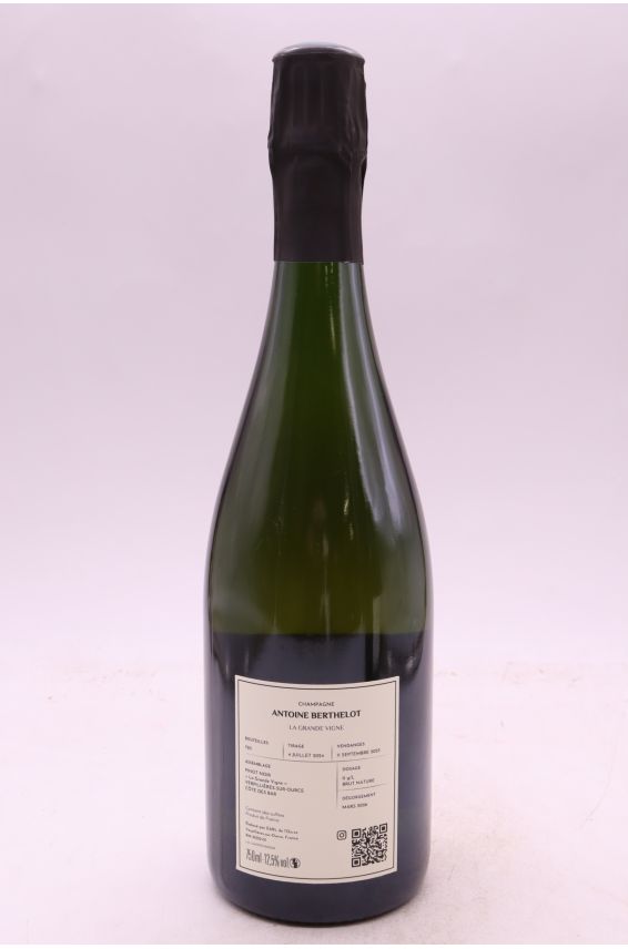 Antoine Berthelot La Grande Vigne Brut Nature R23