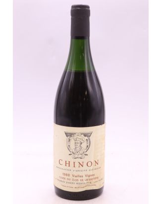 Charles Joguet Chinon Clos de la Dioterie 1988 - PROMO -15% !