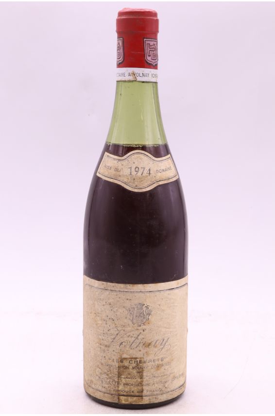 Henri Boillot Volnay 1er Cru Les Chevrets 1974 - PROMO -15% !