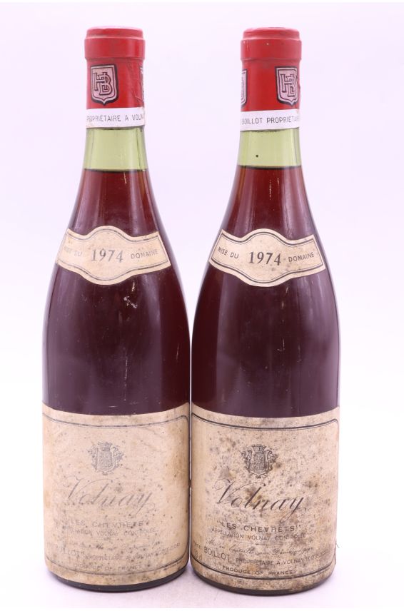 Henri Boillot Volnay 1er Cru Les Chevrets 1974 - PROMO -10% !