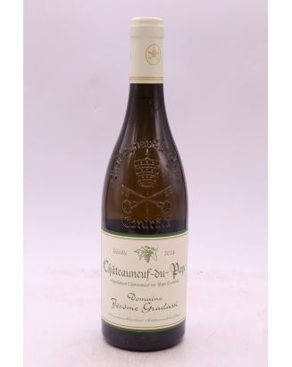 Jérôme Gradassi Châteauneuf du Pape 2024 blanco