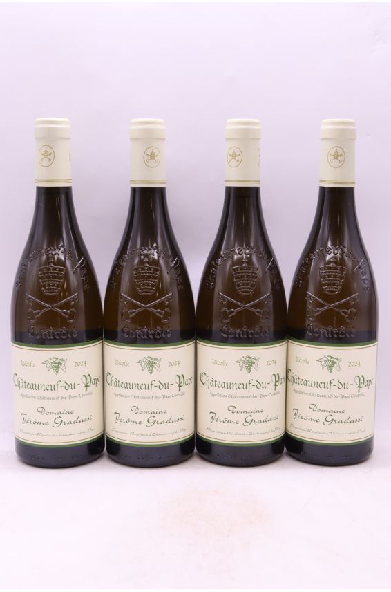 Jérôme Gradassi Châteauneuf du Pape 2024 blanco