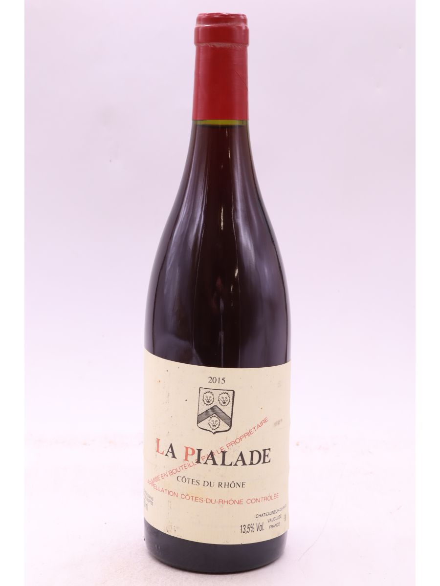 photo du vin La Pialade