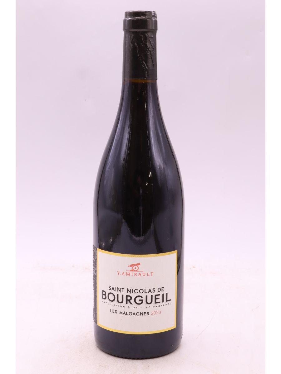 image du vin Yannick Amirault Saint Nicolas de Bourgueil les Malgagnes 2023