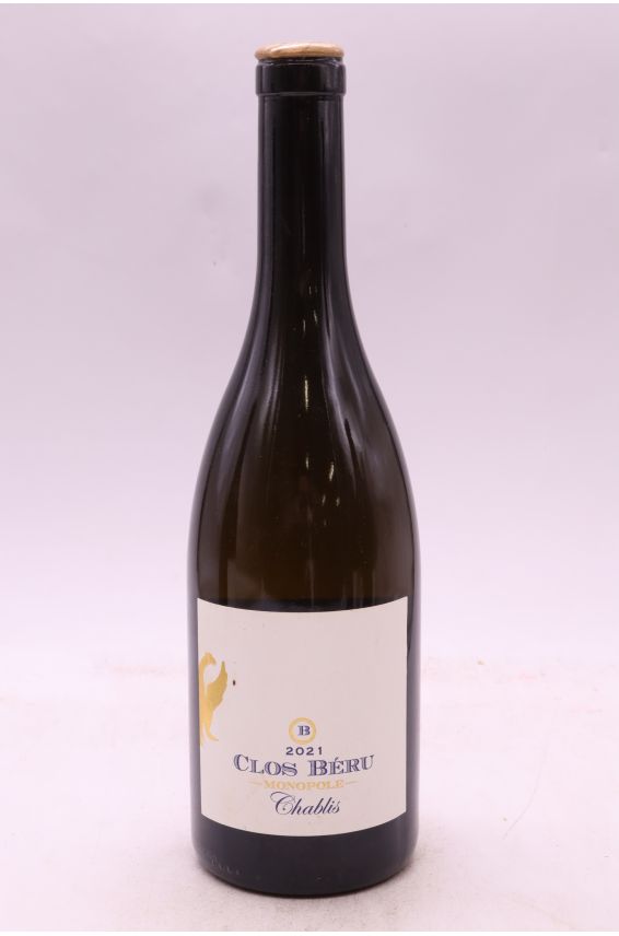 Château de Béru Chablis Clos Béru Monopole 2021