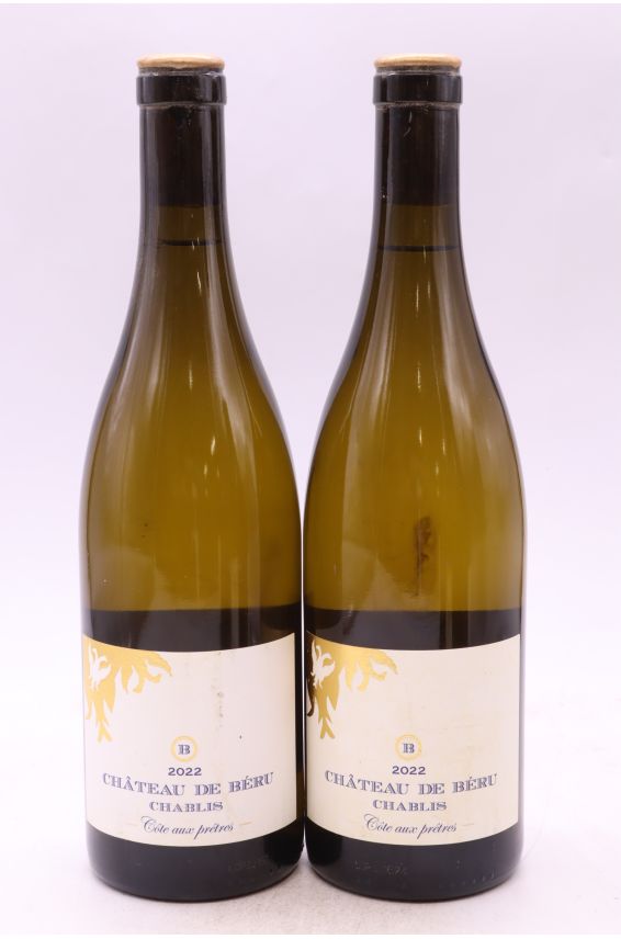 Château de Béru Chablis Côte aux Prêtres 2022