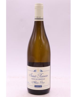 Alain Gras Saint Romain Sous le Château 2023 blanc