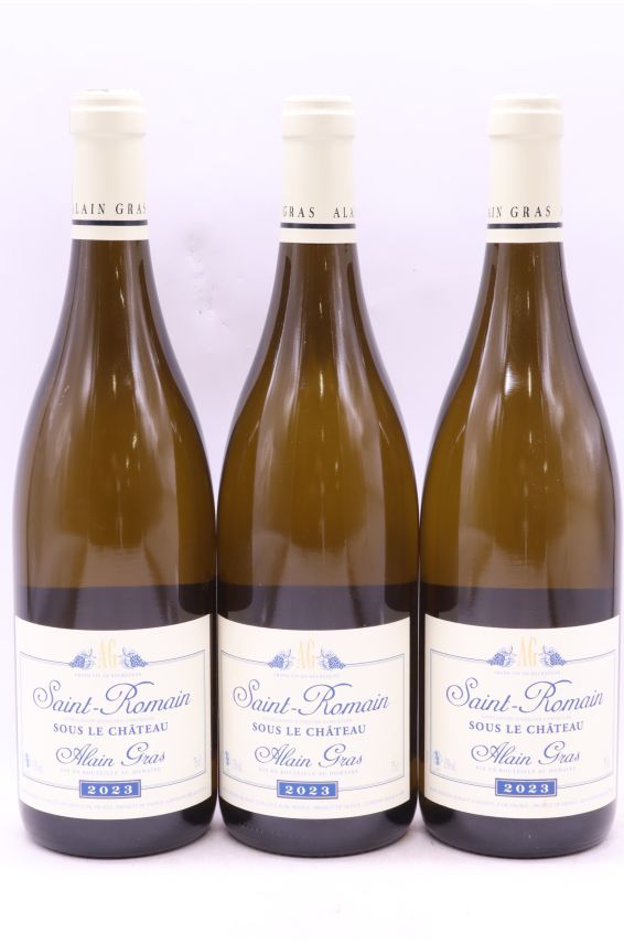 Alain Gras Saint Romain Sous le Château 2023 white