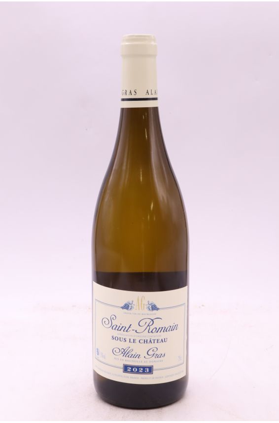 Alain Gras Saint Romain Sous le Château 2023 white