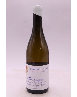Anne Françoise Gros Hautes Côtes de Nuits 2022 blanco