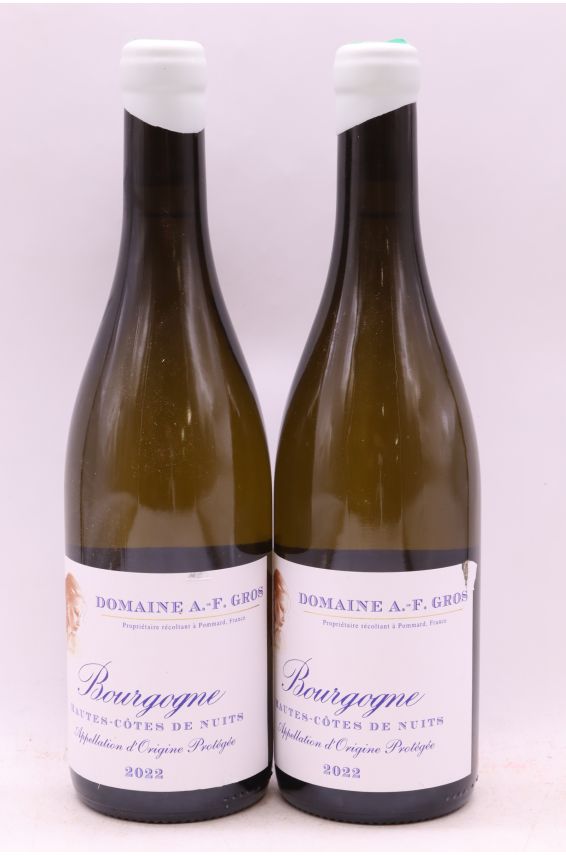 Anne Françoise Gros Hautes Côtes de Nuits 2022 blanco