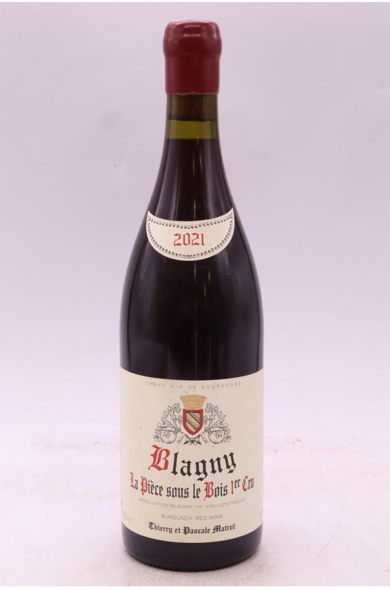 Thierry et Pascale Matrot Meursault Blagny 1er cru La Pièce sous le Bois 2021