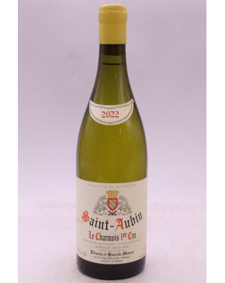 Thierry et Pascale Matrot Saint Aubin 1er cru Le Charmois 2022