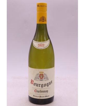 Thierry et Pascale Matrot Bourgogne 2022 blanco