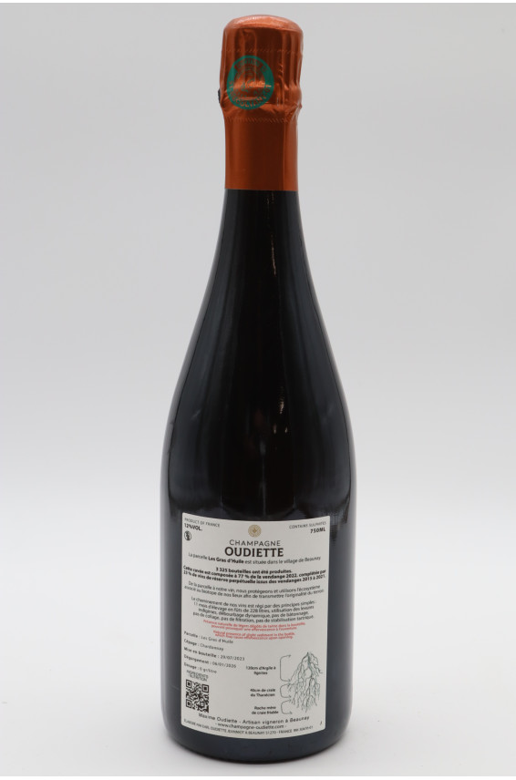 Oudiette LGH Les Gras d'Huile Blanc de Blancs Extra Brut R22