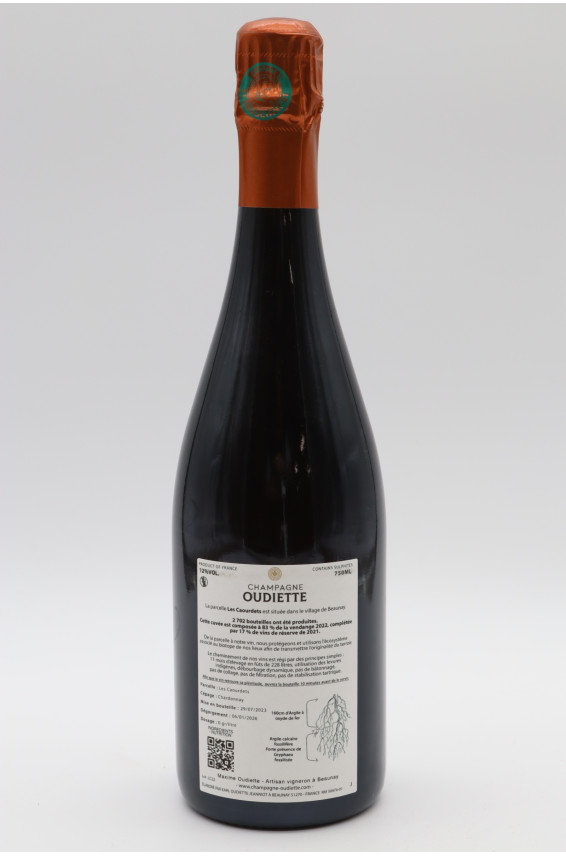 Oudiette Les Caourdets Blanc de Blancs Extra Brut R22