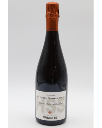 Oudiette HSS Les Hautes Sources Souris Blanc de Noirs Extra Brut R22