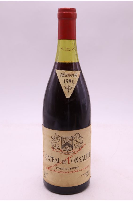 Fonsalette 1981 - PROMO -10% !