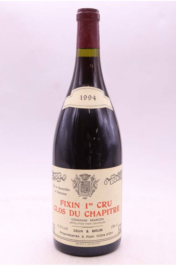 Gelin & Molin Fixin 1er cru Clos du Chapitre 1994 Magnum