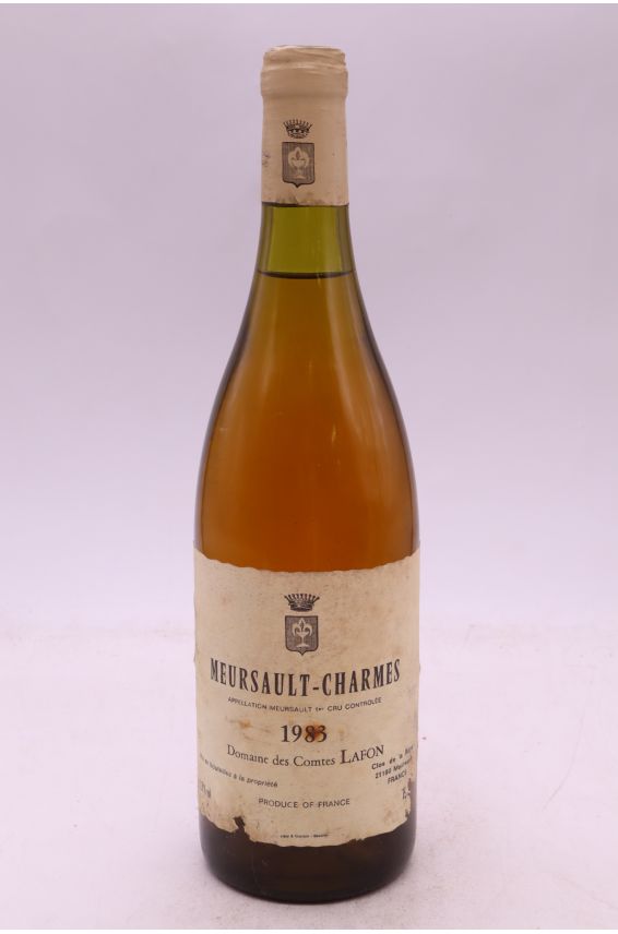 Comtes Lafon Meursault 1er cru Charmes 1983