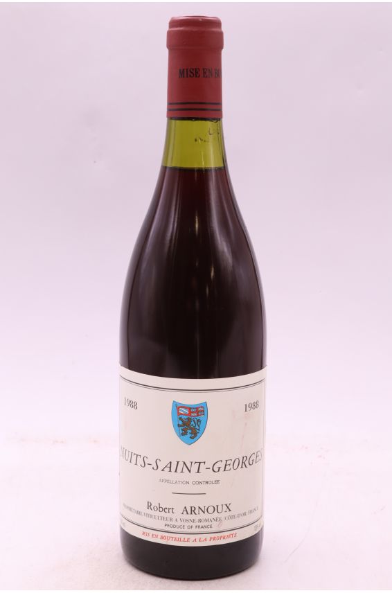 Robert Arnoux Nuits Saint Georges 1988