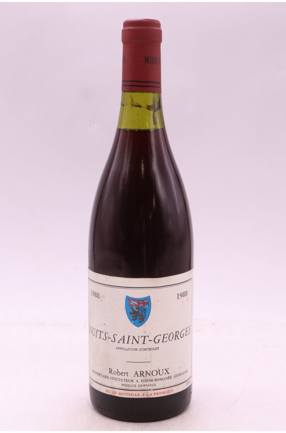 Robert Arnoux Nuits Saint Georges 1988
