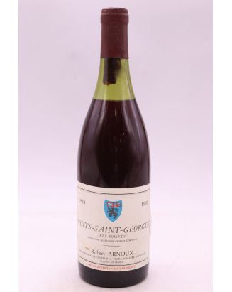 Robert Arnoux Nuits Saint Georges Les Poisets 1983 - PROMO -20% !