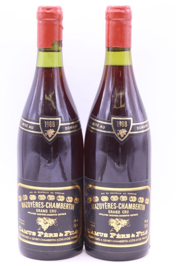 Camus Mazoyères Chambertin 1988