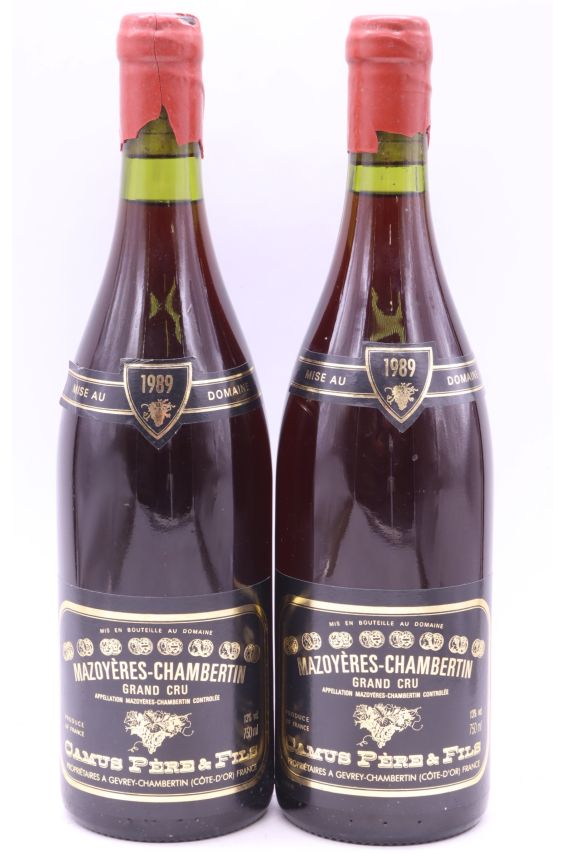 Camus Mazoyères Chambertin 1989