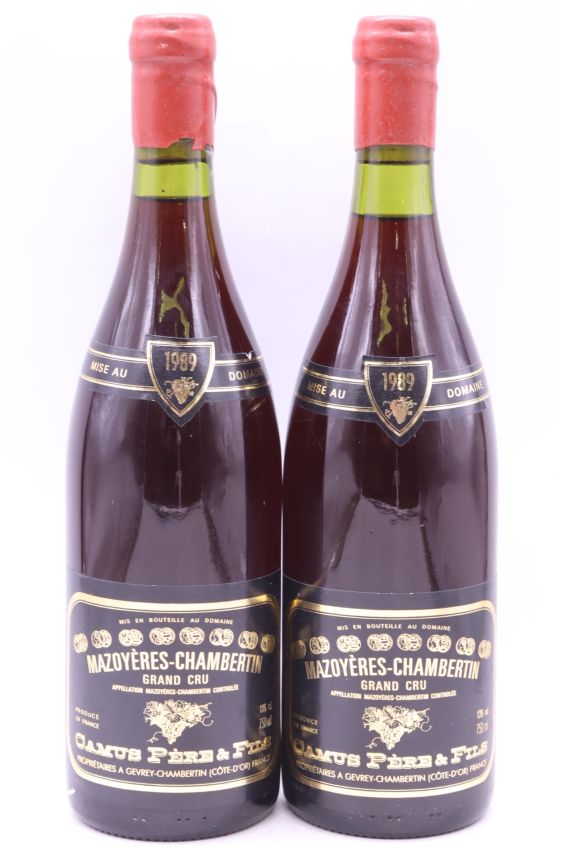 Camus Mazoyères Chambertin 1989