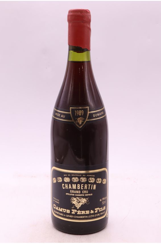 Camus Chambertin 1989