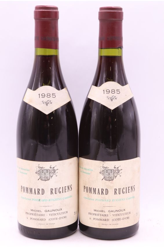 Michel Gaunoux Pommard 1er cru Les Rugiens 1985